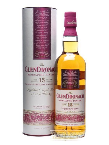 Glendronach 15 Jahre Single aus Whisky Moscatel Finish in Speyside Malt
