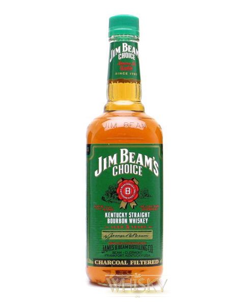 Jim Beam Choise Green / Label aus Whiskey Bourbon Kentucky