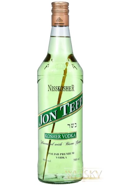 Nisskosher Vodka Jon Teff Bisongras % Shop Whisky, Ihr Rum, - - rund die Vodka 0,7 Liter 40 1aWhisky Online Vodka um