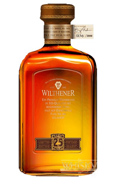 Wilthener Jubiläumsedition zum 175. 25 Jahre Firmenjubiläum 0,5 Liter -  1aWhisky - Ihr Whisky, Rum, Vodka Online Shop rund um die Spirituose.